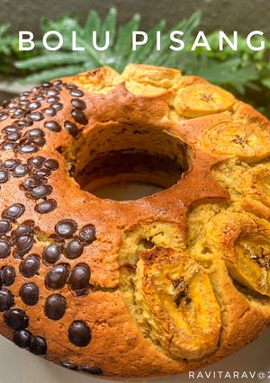 Foto resep Bolu pisang loyang 22cm #cemilah #dirumahaja
