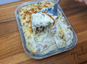 Foto resep Potato au Gratin (Kentang Panggang)
