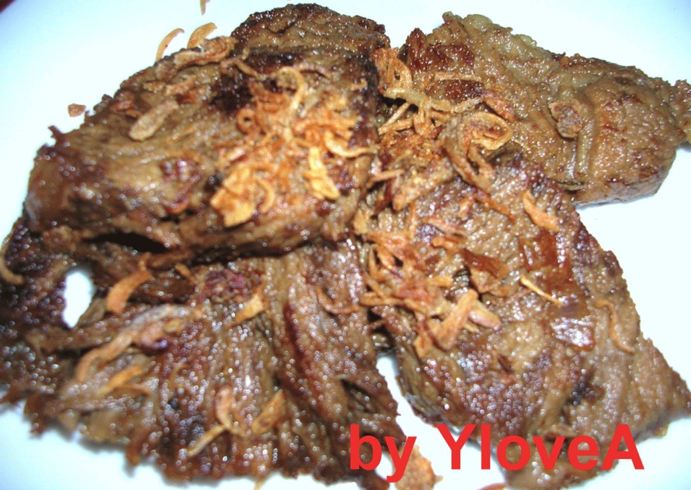 Steak empal Goreng ala Mama Asi / ylovea