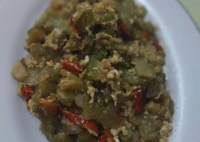 Cara Memasak Oseng2 Pare Telur Ekonomis