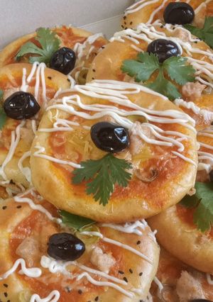 صورة لوصفة ميني بيتزا لمناسباتكم