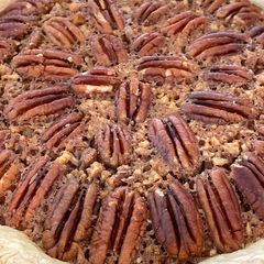 A picture of Mema’s Pecan Pie.