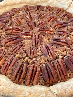 A picture of Mema’s Pecan Pie.