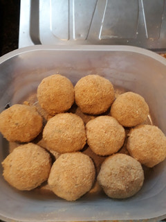 Una foto de Croquetas de papa