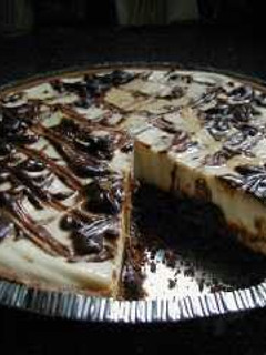 A picture of Heavenly Peanut Butter Pie.