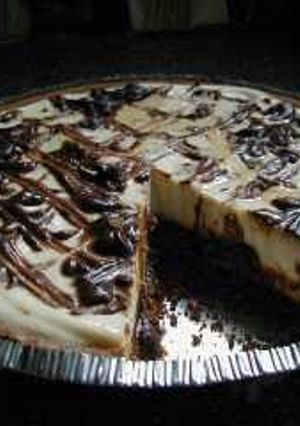 A picture of Heavenly Peanut Butter Pie.