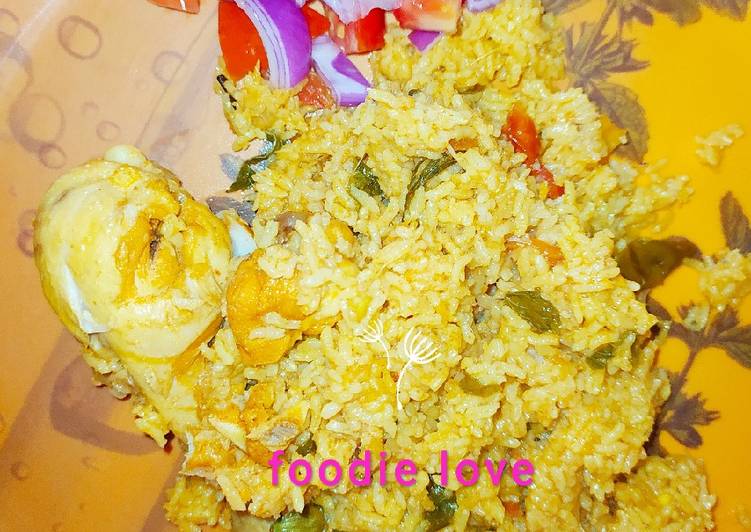 Seeraga samba(Jeerasal and Khaima) chicken biriyani