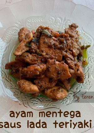 Foto resep Ayam mentega saus lada teriyaki