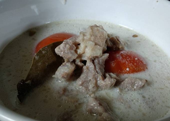 Soto betawi asli Enak santan+susu