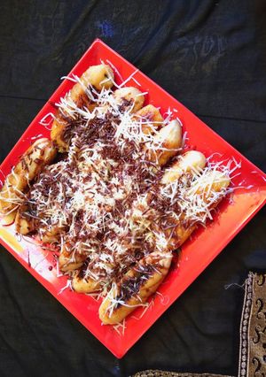 Foto resep Pisang keju bakar