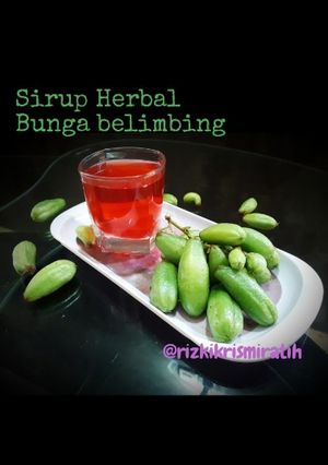 Foto resep Sirup herbal bunga belimbing