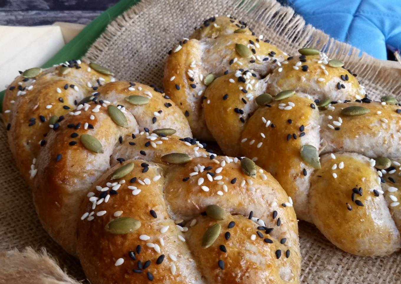 Roti Keju Gandum (Christine's Recepies) #selasabisa