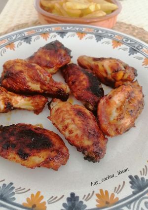 Una foto de Alitas de pollo picantes