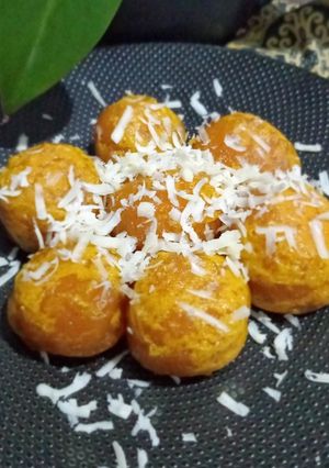 Foto resep Bola-Bola Labu Kuning Keju