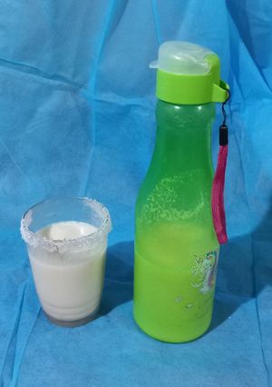 Una foto de Leche vegetal de maní
