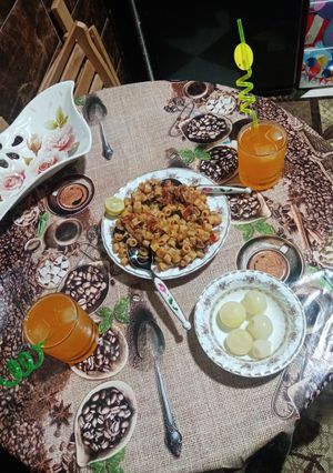 صورة لوصفة معكرونه بالتونه