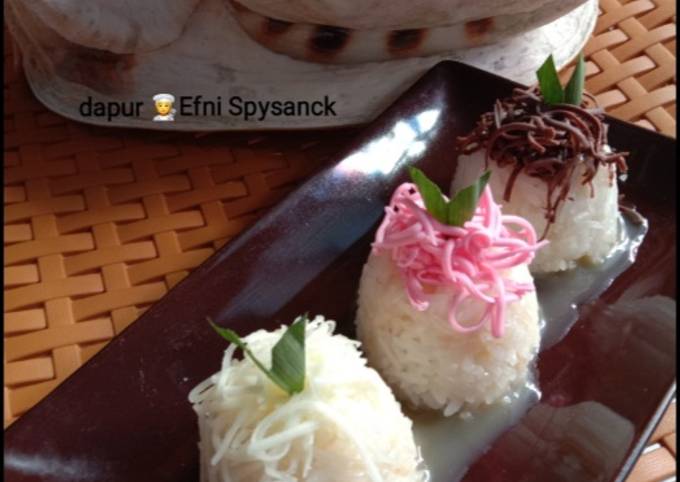 Cara Gampang Menyiapkan Ketan susu keju Anti Gagal