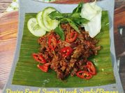 Gambar empal daging suwir
