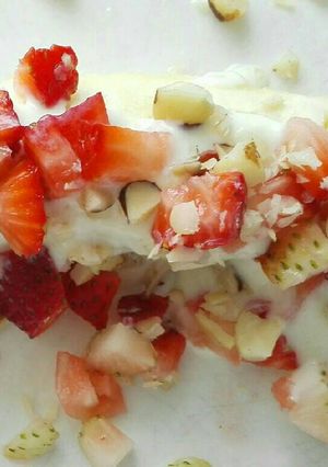 Una foto de Banana Split Saludable