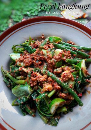Foto resep Pecel kangkung