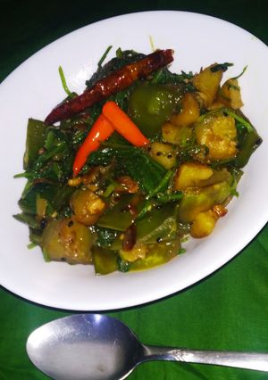 A picture of Palak Ki Sabji.