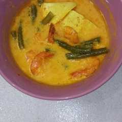 Gulai Udang Tahu Kacang Panjang রেসিপির প্রধান ছবি