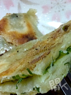 煙韌蔥油餅 的食譜成品照片
