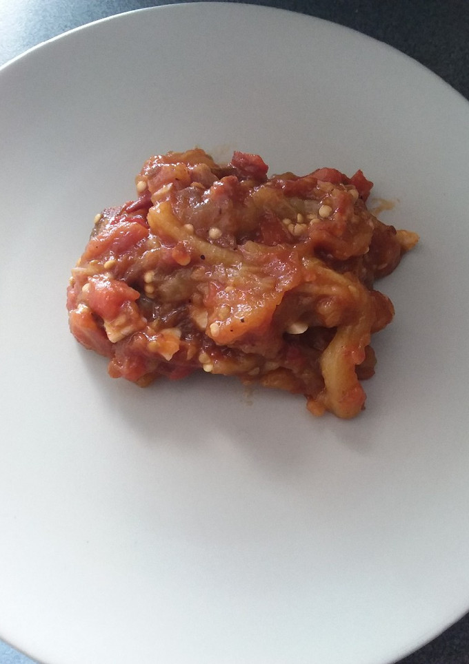 Una foto de 🥗Zaalaouk o pisto marroquí 🇲🇦de berenjena🍆