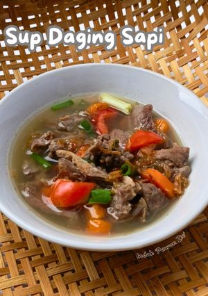 Foto resep Sup Daging Sapi