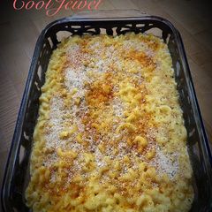 A picture of Homemade Mac n’ Cheese.