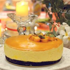 Mango Mousse Cake A picture of Mango Mousse Cake.