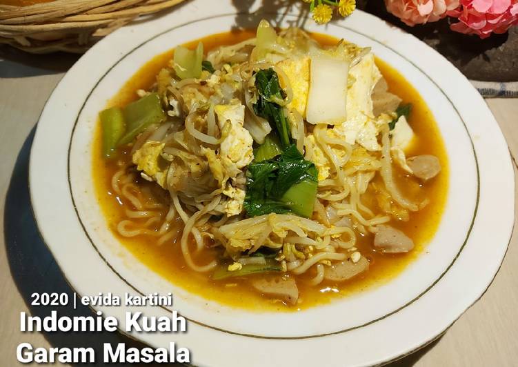 Indomie Kuah Garam Masala