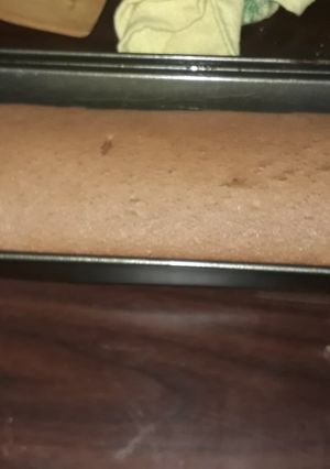 Una foto de Bizcocho de chocolate