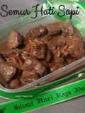 Semur Hati Sapi