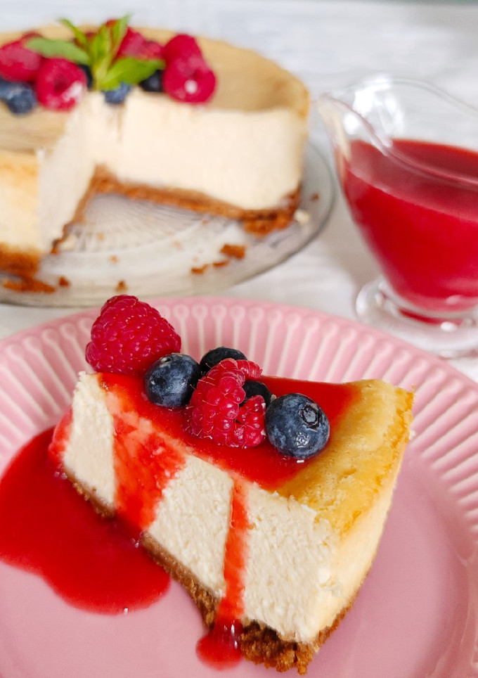 Una foto de Cheesecake fabulosa