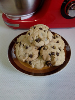 Una foto de Galletas con chips de chocolate