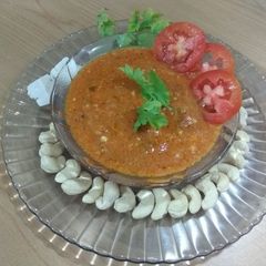A picture of Paneer butter masala.