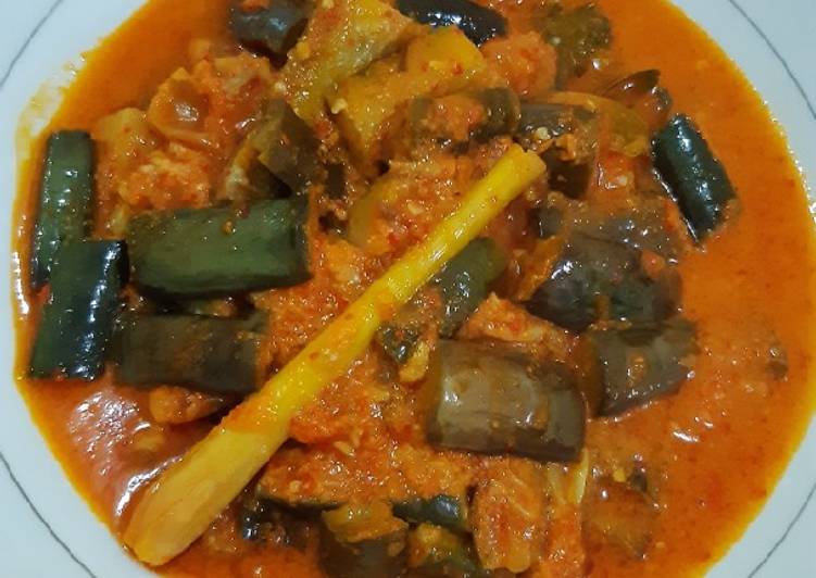 Balado terong asam manis