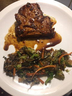 Una foto de Pulled pork/ Bondiola braceada