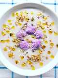 Vellutata di cavolfiore viola al parmigiano reggiano