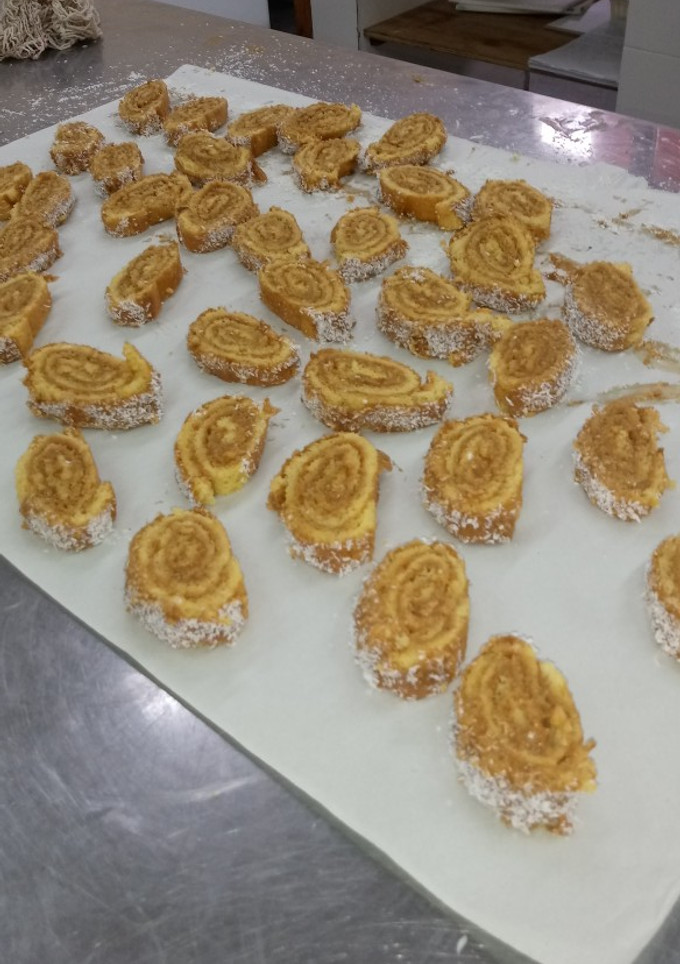 Una foto de Pionono de dulce de leche y coco..😋