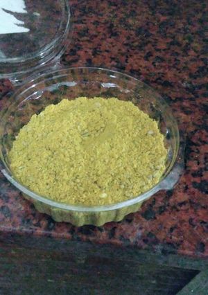 Una foto de Parmesano vegano