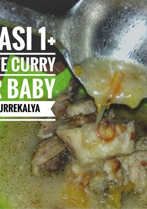Foto resep MpASI 1+ WHITE CURRY for Baby by DAPURrekalya