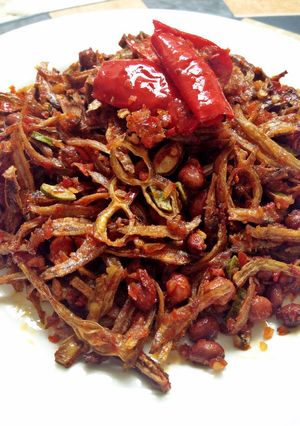 Foto resep Teri Pete Lado