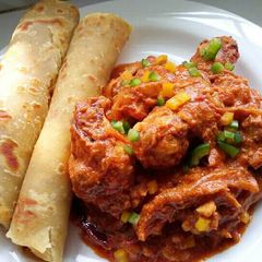 A picture of Kienyeji Wet Fry Chicken.