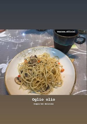 Foto resep Spaghetti Oglio Olio