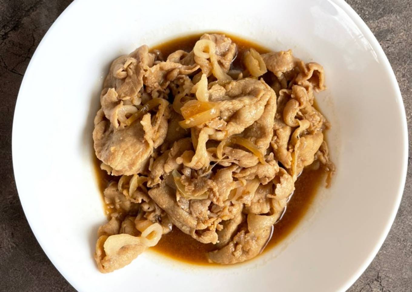 Tumis daging slice