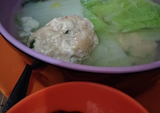 Bakso tahu (Vegan) Ala Dapur Anak Kos