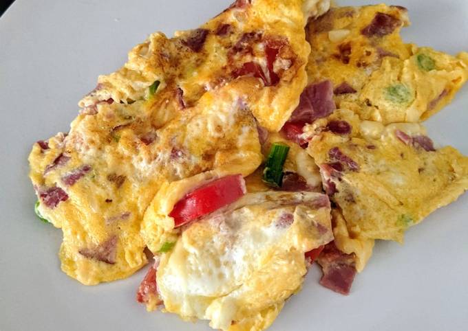 Eggs omelette