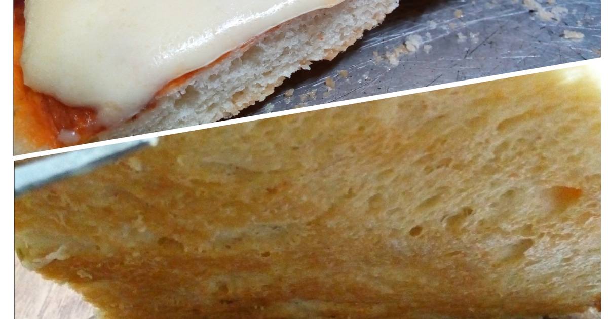 Pizza crocante 34 recetas caseras Cookpad